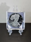 2018 $1 American Silver Eagle 1oz Fine Silver Dollar W/ PLASTIC CASE.