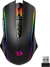 Redragon Wireless Gaming Mouse, Tri-Mode 2.4G/USB-C/Bluetooth Mouse Gaming, 1200
