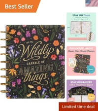 2026 Happy Planner: Classic Disc-Bound Organizer with Extra 3  & Stickers