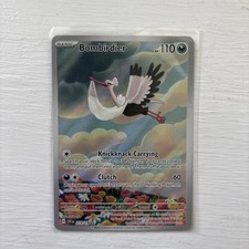 Bombirdier 219/198 Scarlet & Violet Base Illustration Rare Pokemon NM