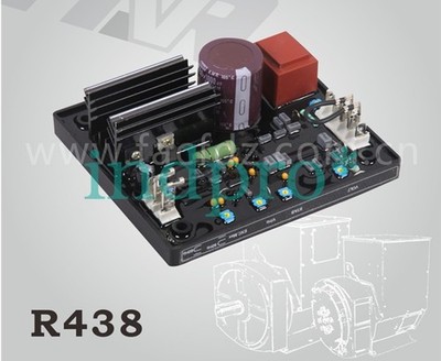 New Automatic Voltage Regulator AVR R438 For Leroy Somer Generator Fast Shipping