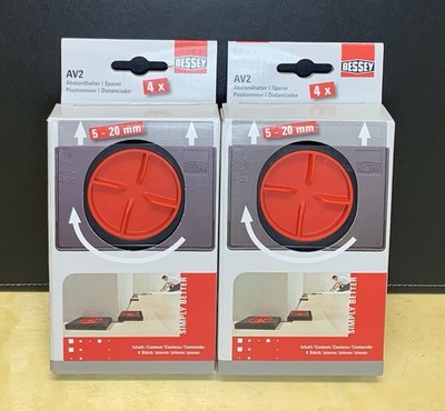 Bessey AV2 Adjustable Flooring Edge Spacing Tool 2-Pack (8 Spacers)