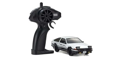 KYOSHO EGG First Mini-Z 1:28 Initial-D Toyota Sprinter Trueno AE86 WH/BK / K.666