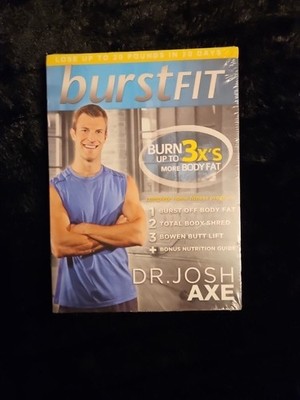 BurstFIT: Dr. Josh Axes Complete Home Fitness Program-Awesome!!  -New!!!