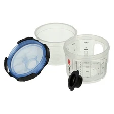 PPS Series 2.0 200 ml Mini Gravity Feed Spray Cup System Kit w 125 Grade Spray