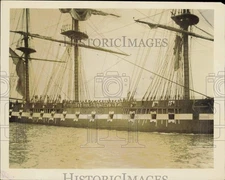 1926 Press Photo "Old Ironsides" counterpart for use in "Old Ironsides" film