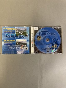 NBA2K (Sega Dreamcast, 1999)  w/Manual