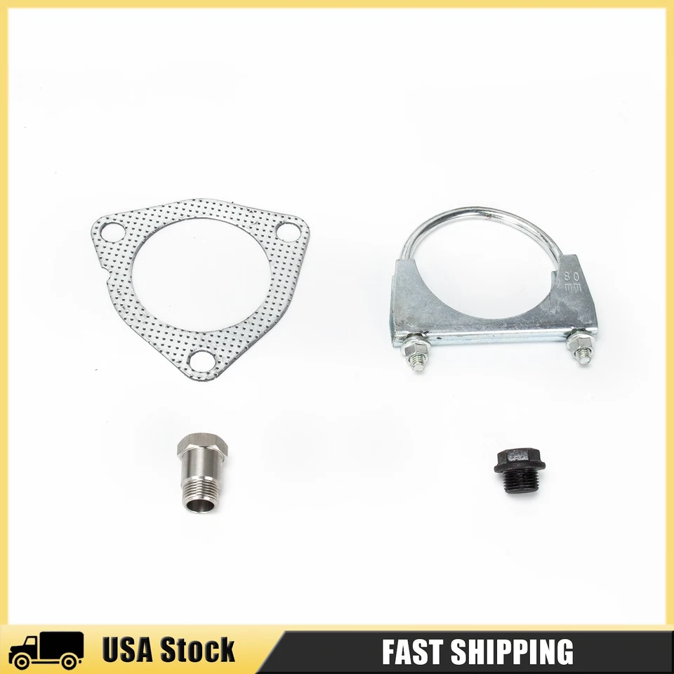 Convertidor catalítico de escape trasero para Ford E150 E250 E350 E450 5,4 L 6,8 L 3 pernos Foto 3 de 4