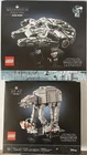 Lot of 2 LEGO Star Wars: Millennium Falcon (75375) & AT-AT (75440)