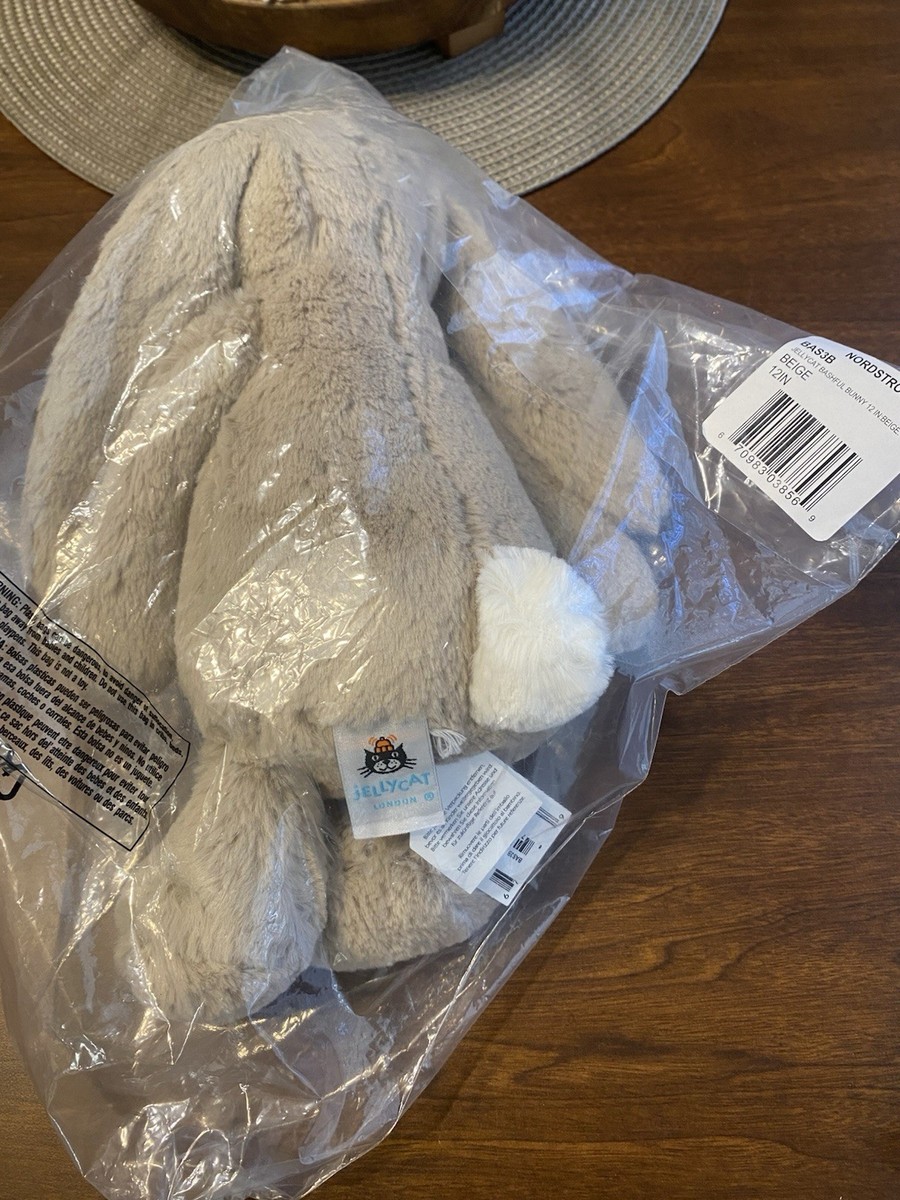 Jellycat BASHFUL BUNNY BEIGE MEDIUM 12