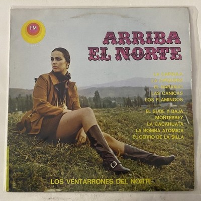 LOS VENTARRONES DEL NORTE - ARRIBA EL NORTE - 1971 MEXICAN LP, NORTEÑO