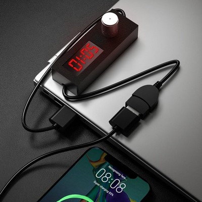 USB Timer Power Off Schalter Kabel mit verstellbarem Digital Timer für Aquarien