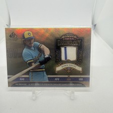 2006 SP Legendary Cuts - Baseball Chronology Robin Yount #BC-RY Materials (MEM)