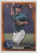 2016 Bowman Draft Draft Picks Orange 22/25 Bryson Brigman #BD-105 k1i