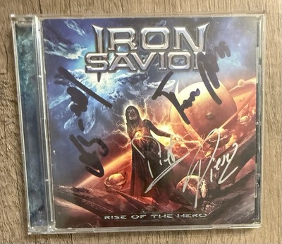 Iron Savior - Rise Of The Hero 2014 CD SIGNED BY BAND