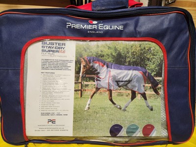 Premier Equine Stay-Dry Mesh Air Fly Rug with Surcingles 6'0'' (72inch)
