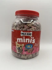 Milk-Bone Mini's Flavor Snacks Dog Treats, 36 Ounce Crunchy Texture Helps Reduce