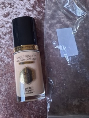 Max Factor All Day Flawless 3in1 Foundation LSF20 Golden 75 VERSIEGELT