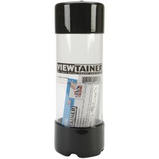 Viewtainer Slit Top Storage Container 2"X6"-Black - CC26-4