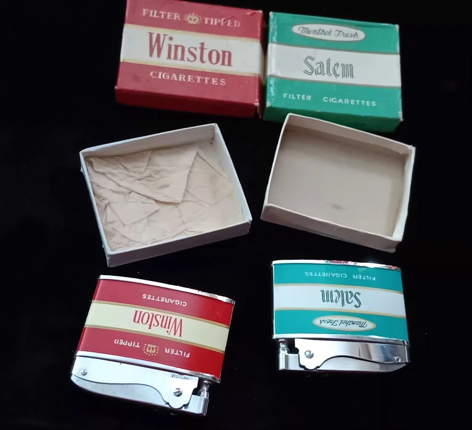 Encendedores vintage Salem y Winston Foto 3 de 4