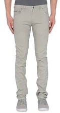 Nwt 235 Love Moschino Men's Stretch Twill Cotton Casual Pants Trousers Gray 34