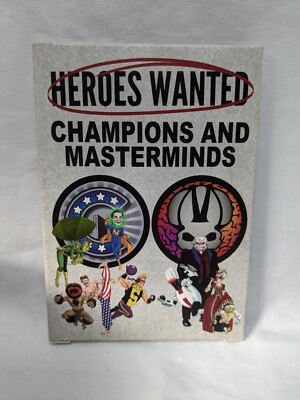Heroes Wanted Champions And Masterminds Expansion Pack