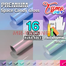 ESSMO PET Space Candy Gloss Car Auto Vinyl Vehicle Wrap Decal Sticker Sheet Film