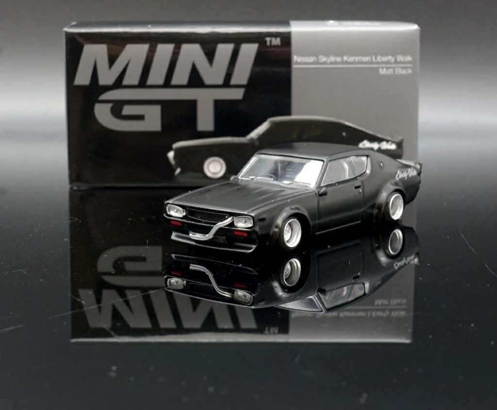 MINI GT Nissan GT-R Kenmeri LB Matte Black #655 1/64 | eBay