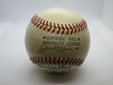 1971 Oakland Athletics Team Signed Baseball - 9 Signatures - Blue,Alou (BSB842)