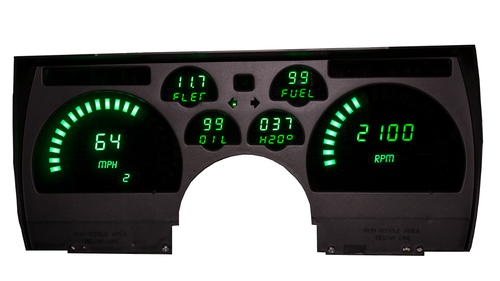 1991-1992 Camaro Digital Dash Panel Blue LED Gauges Made In The USA - Picture 8 of 10