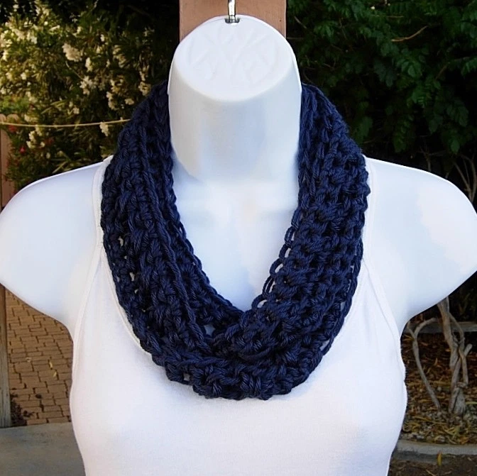 Navy summer deals scarf