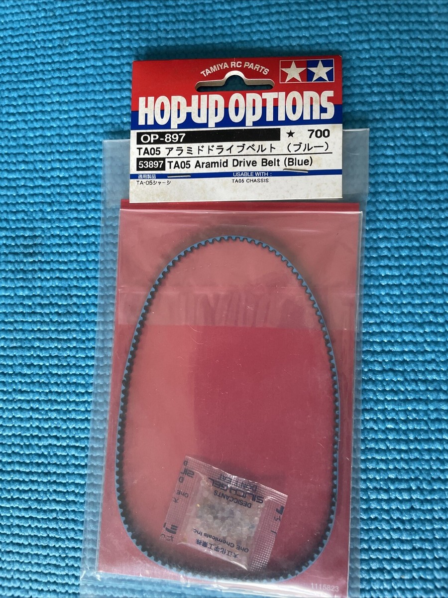 Aページ Tamiya TA05 53897 Aramid Drive Belt (Blue) 113T and 339mm long | eBay