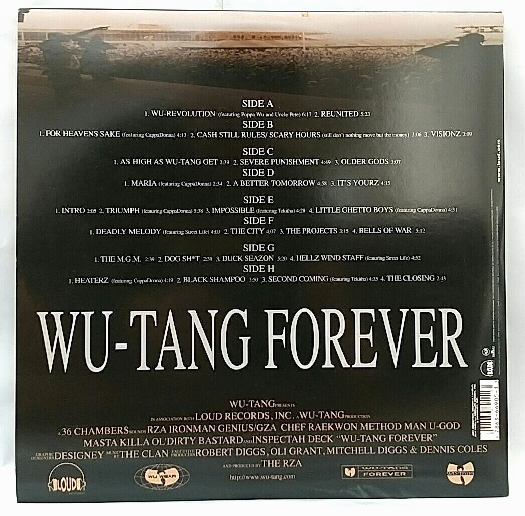 LP) Wu-Tang Clan – Wu-Tang Forever , US OG Press, 07863 LP) Wu-Tang Clan – Wu-Tang Forever , US OG Press, 07863