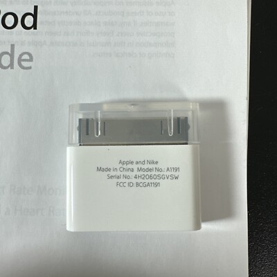 APPLE AND NIKE iPOD SPORT KIT RUNNING RECEIVER A1191 30-PIN