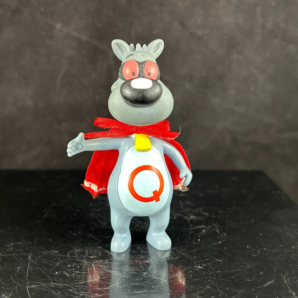 FIGURA DE ACCIÓN DE JUGUETE DE 4" CHULETA DE CERDO PERRO CODORNIZ DISNEY NICKELODEON JUMBO FOTOS RARO Foto 2 de 4