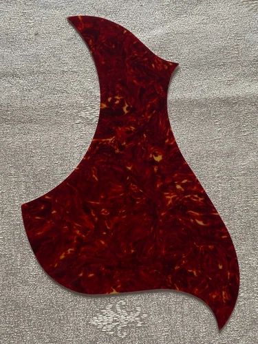 For Gibson songwriter Style Self Adhesive Acoustic Guitar Pickguard Red Tortoise
