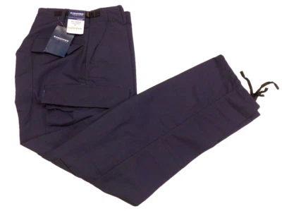 Propper BDU Blue Pants Small Regular Tactical Fatigue Button Fly Ripstop Cargo