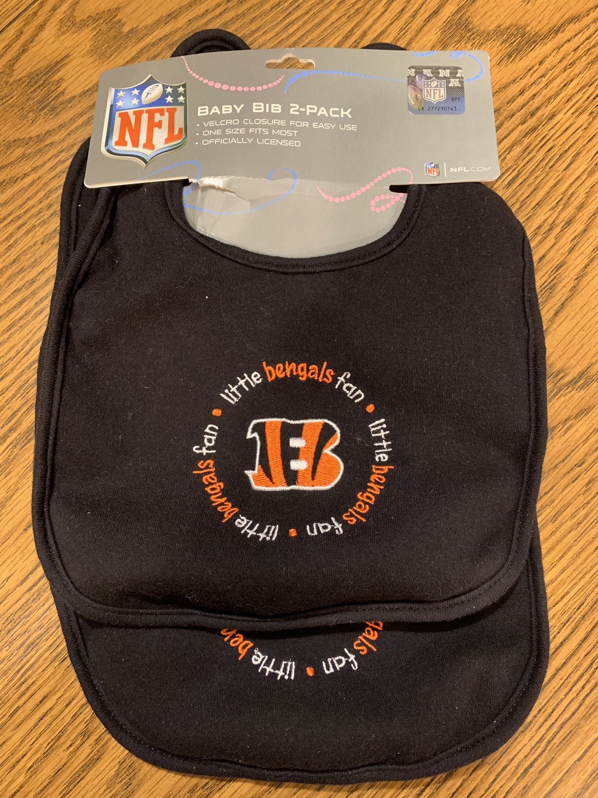 Cincinnati Bengals NFL 2 Pack Baby Fanatic Bibs New With Tag eBay