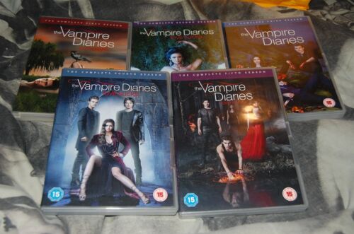 THE VAMPIRE DIARIES ~ Complete Seasons 1 - 5 ~ 5 DVD Boxset's ~ - Zdjęcie 1 z 17
