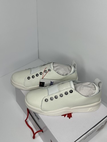 Pajar Canada Mens White Slip On Casual Loafer size EU 41 US Mens Size 8 With Box - Picture 2 of 8