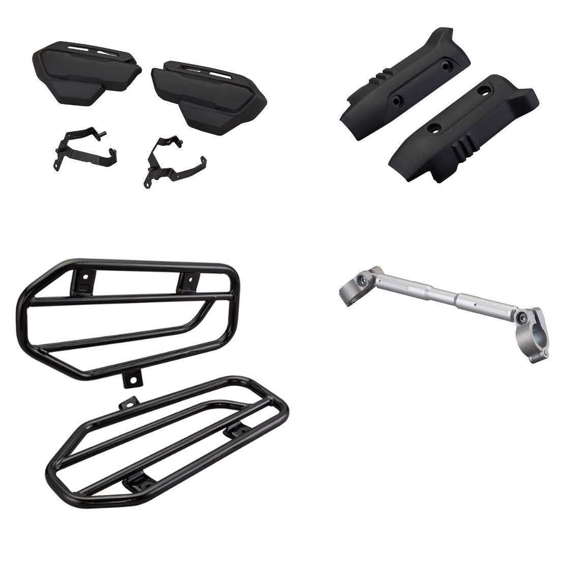 パーツ kazuma428838 Genuine Accessories Combo and MOS Side Bumper for Yamaha Zuma 125
