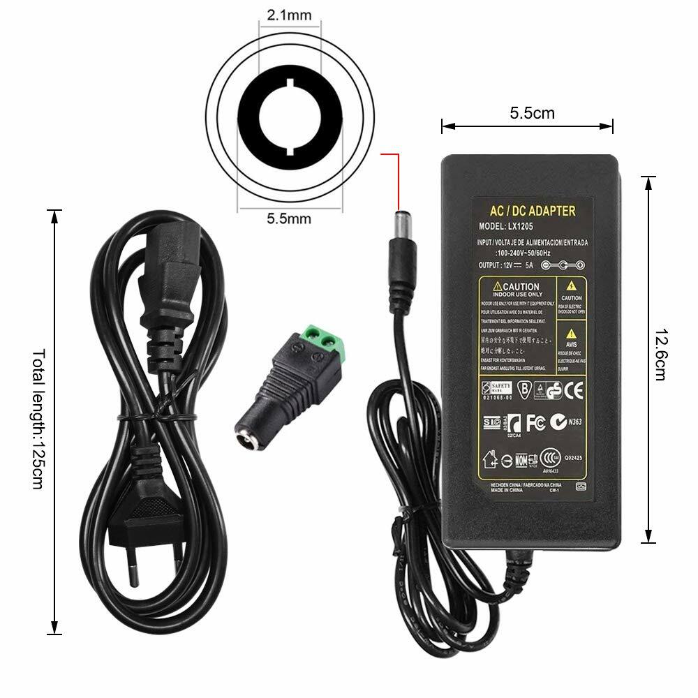 12V 3A/5A/10A LED Trafo Netzteil Netzadapter Driver Für LED