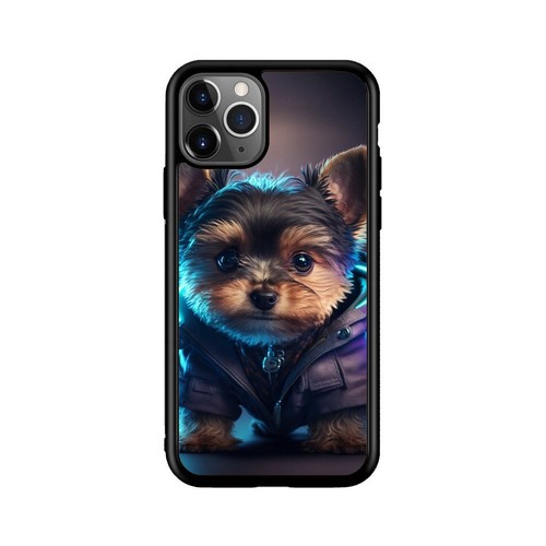 For Samsung A15 A16 S23 S24 S25 Ultra FE Yorkshire Terrier Dog cartoon Hard Case - 第 11/25 張圖片