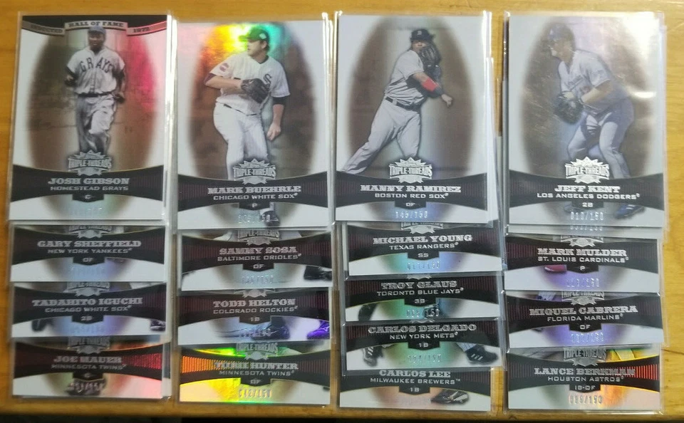 2006 Triple Threads w/Sepia/150,Emerald/99 Gold/50 Sapphire/25 you pick choice - Image 3 of 3