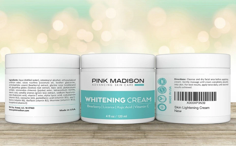 Whitening Cream Anti Aging Skin Lightening Cream Dark Spot Corrector Made in USA - Image 3 of 4