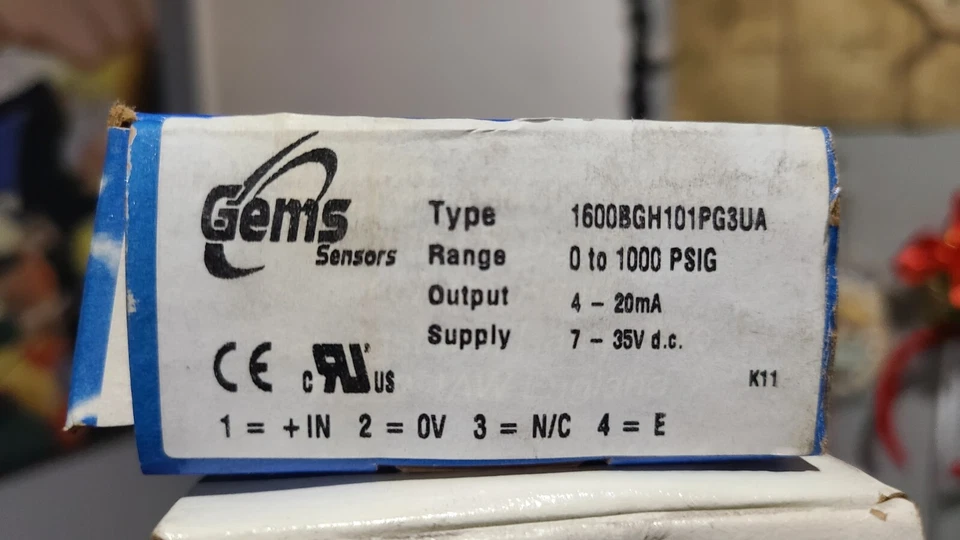 Gems 1600BGH101PG3UA Sensor - Image 4 of 4