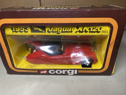 Corgi Cars Of The 50's 1953 Jaguar XK120 #803 - Picture 5 of 10