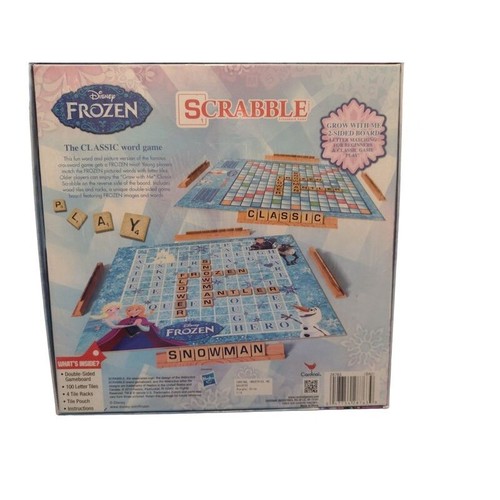Disney Frozen Scrabble - The Classic Word Game - NISP - Picture 2 of 2