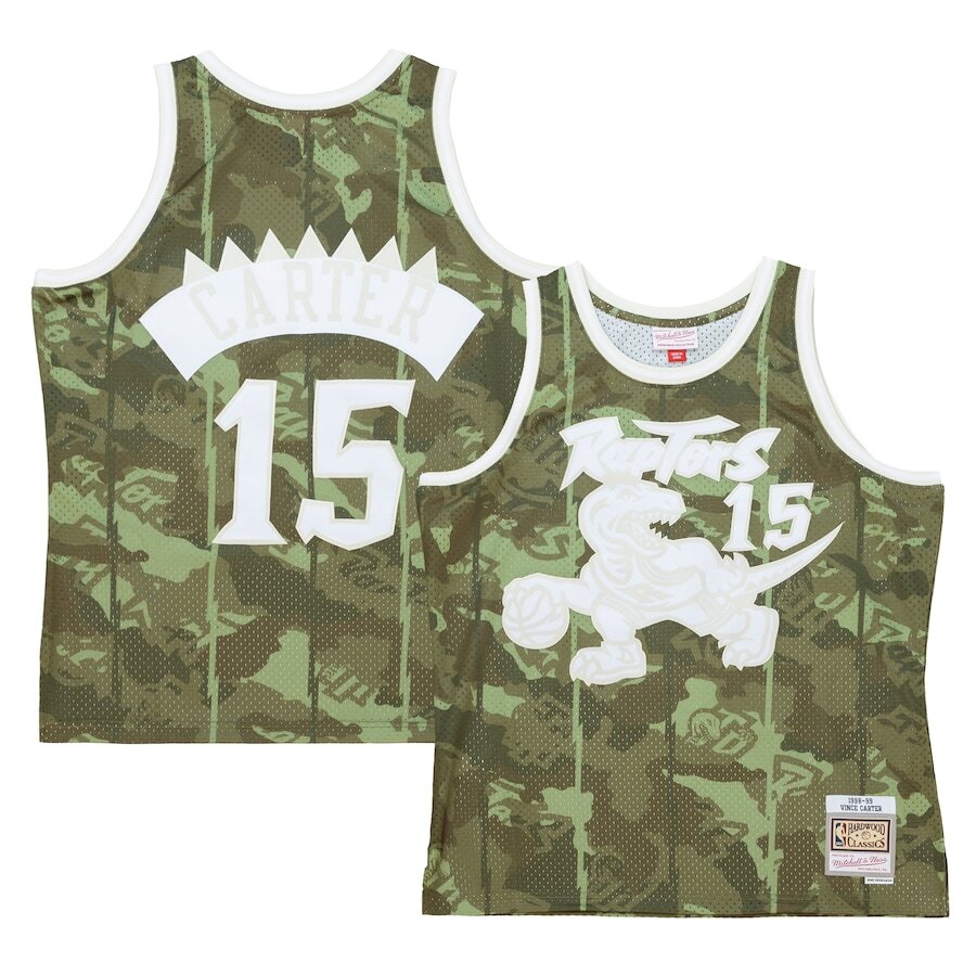 NBA VINCE CARTER ゴーストカモ SWINGMAN JERSEY Toronto Raptors Vince Carter Mitchell & Ness Camo Ghost