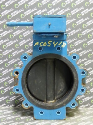 NEW Media Valve Co. Inc. 10 Inch Butterfly Valve 10WCB-1500WP CS-CS-CR